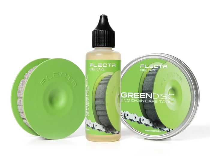 FLECTR GREEN DISC chain care set